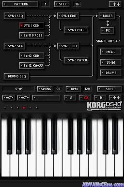 KORG DS-10 Synthesizer screenshot 3 for Nintendo DS